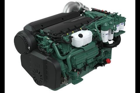 Danfoss Editron, Volvo Penta and GMV are collaborating to permit the Danfoss control system to optimise the use of the Volvo Penta D8 engine (credit: Volvo Penta)